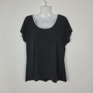 Vintage Suzie top blouses Sz L key hole